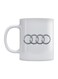 Audi Printed Mug White/Silver