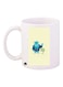 Monsters Inc Printed Coffee Mug White/Beige/Blue