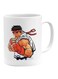 Street Fighter Printed Coffee Mug White/Brown