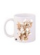 The Video Game Kingdom Hearts Printed Mug White/Brown 12ounce