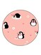 Penguins Printed Fridge Magnet Multicolour