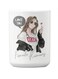 Premium Printed Ceramic Coffee Mug White 350ml