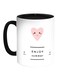 Enjoy Summer Printed Coffee Mug White/Black 11ounce