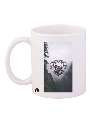 Harry Potter Printed Mug White/Green/Black Standard Size