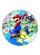 Video Game Super Mario Printed Fridge Magnet Multicolour