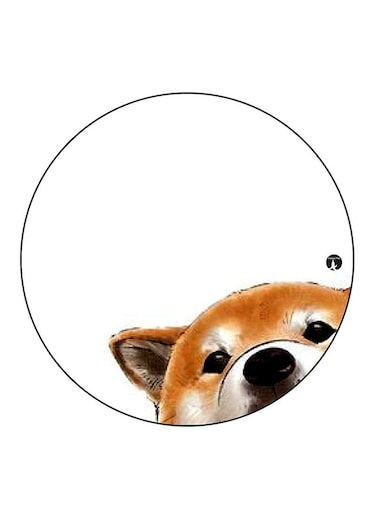 Dog Printed Fridge Magnet Multicolour