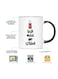 All You Need Is Tea" 11oz Ceramic Mug - Humorous Arabic Quote, Perfect Gift for Friends &amp; Family, Ideal for Daily Relaxation