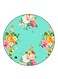 Flowers Printed Fridge Magnet Multicolour