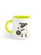 Eid Al-Adha Sheep Printed Mug White/Yellow