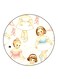 Girls Printed Fridge Magnet Multicolour
