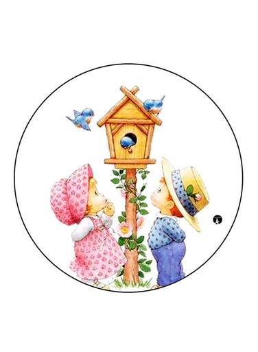 Kids Printed Fridge Magnet Multicolour