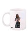 Assassin's Creed Video Game Character Printed Coffee Mug White/Black/Brown