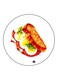 Food Printed Fridge Magnet Multicolour