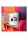 Happy Fathers Day Printed Coffee Mug White/Red/Grey