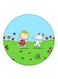 Snoopy Printed Fridge Magnet Multicolour
