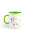 Eid Al-Adha Sheep Printed Mug White/Green