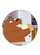 We Bare Bears Printed Fridge Magnet Multicolour