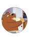 We Bare Bears Printed Fridge Magnet Multicolour