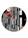 Flowers Printed Fridge Magnet Multicolour
