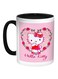 Hello Kitty Printed Coffee Mug Pink/White/Black