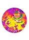 Animation Printed Fridge Magnet Multicolour 5.5 x 5.5cm