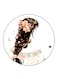 Girl Printed Fridge Magnet Multicolour