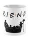 Friends Printed Mug White/Black/Red