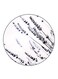 Plants Printed Fridge Magnet Grey/White
