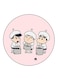 The Anime Shin Chan Printed Fridge Magnet Round Multicolour