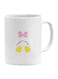 Daisy Duck Printed Mug Pink/White/Yellow