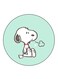 Snoopy Printed Fridge Magnet Multicolour