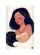 Printed Fridge Magnet Multicolour 8.5x0.4x5.5cm