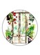 Vintage Art Printed Fridge Magnet Round Multicolour
