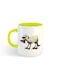 Eid Al-Adha Sheep Printed Mug White/Yellow