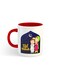Eid Mubarak Printed Mug White/Red