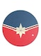 Captain Marvel Printed Fridge Magnet Multicolour
