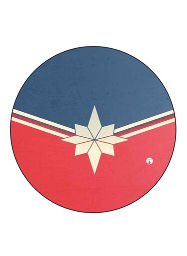 Captain Marvel Printed Fridge Magnet Multicolour