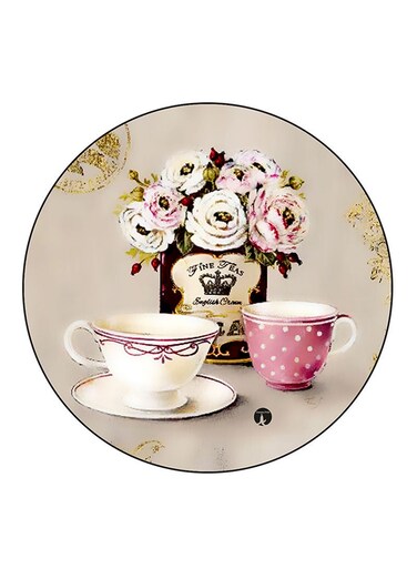 Flowers Printed Fridge Magnet Multicolour