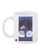 We Bare Bears Printed Mug White/Blue/Black Standard Size