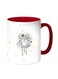 Stars And Dreams Printed Coffee Mug White Red
