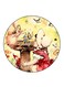 Vintage Art Printed Fridge Magnet Multicolour