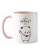 Happy Mother's Day Design Printed Mug White/Pink