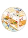 Kids Printed Fridge Magnet Round Multicolour