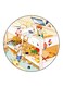 Kids Printed Fridge Magnet Round Multicolour