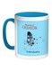 Meaning Of Fashion Printed Coffee Mug Blue/White/Red 11ounce