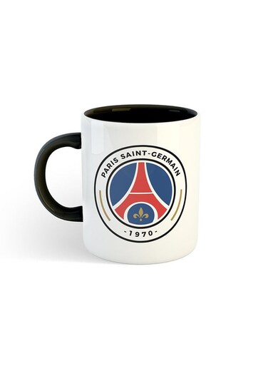 Sport Club Printed Mug White/Black