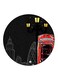 London Printed Fridge Magnet Multicolour