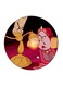 Disney Cartoon Printed Fridge Magnet Multicolour 5.5 x 5.5cm