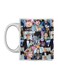 BTS Squad Printed Mug White/Black/Grey 350ml