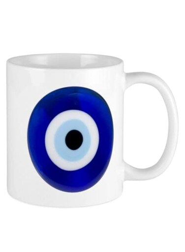 Design Nazar Amulet Evil Eye Protection Printed Ceramic Coffee Mug 11oz Coffee Mug Gift Mug for Tea &amp; Coffee Ceramic Coffee Mug  Printed Coffee Mug